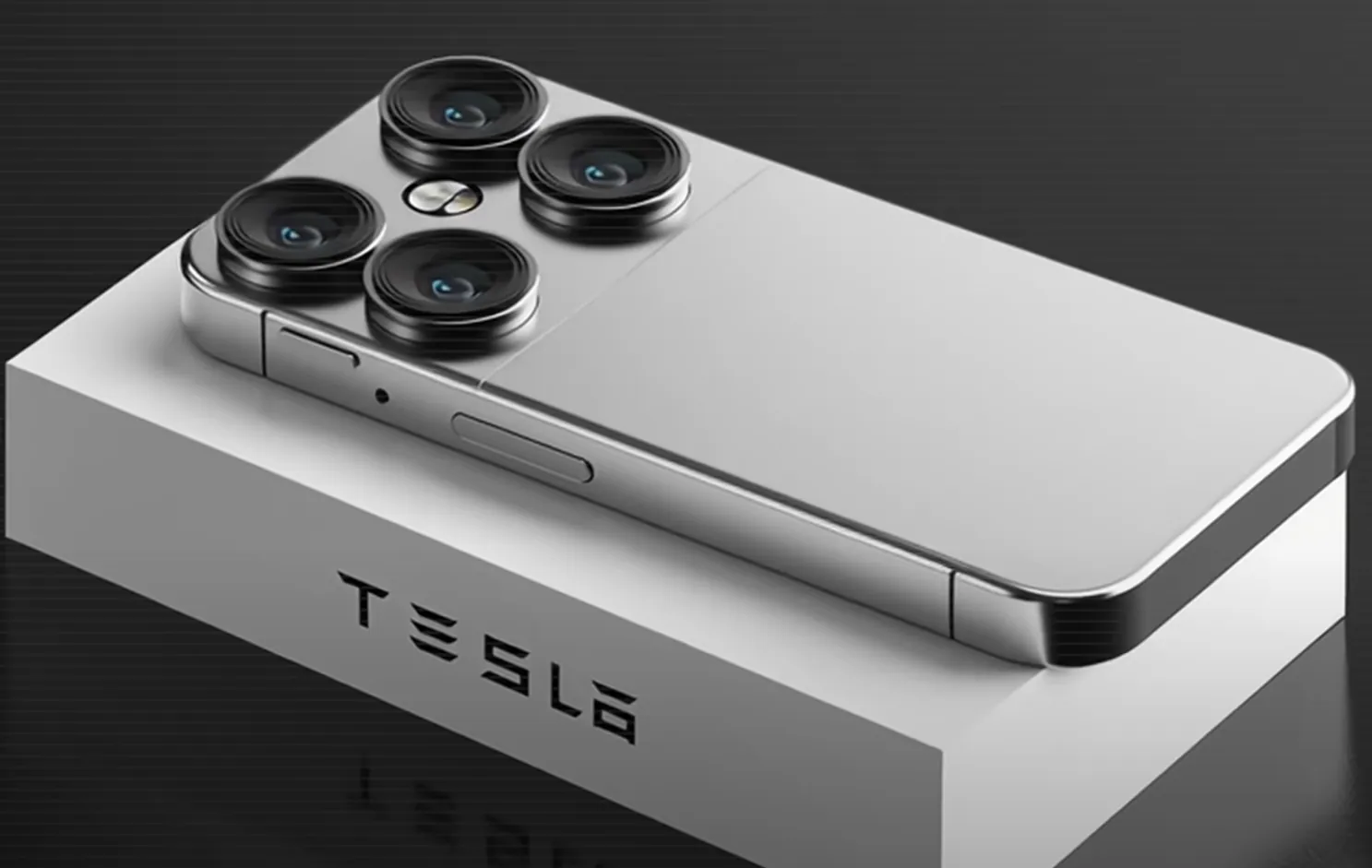 Tesla Pi Phone front view